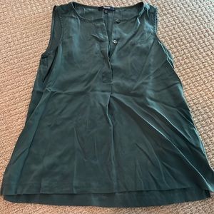 Madewell Flowy High Neck Blouse